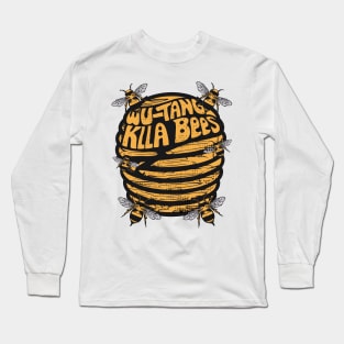 Wutang Clan Killa Beehive T-Shirt Long Sleeve T-Shirt